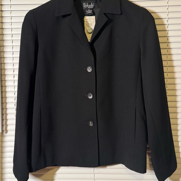 Rafaella Women's Classic Black Blazer NWT - Picture 1 of 12